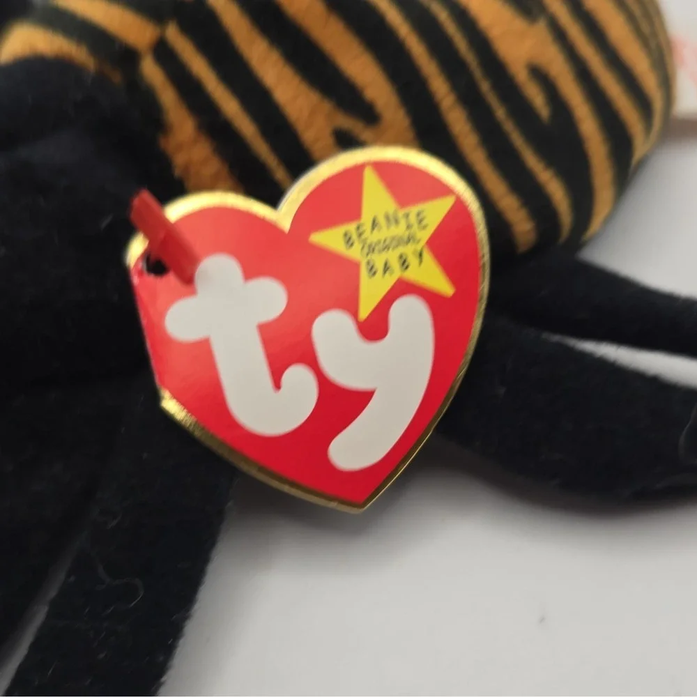 Ty Beanie Babies Spinner the Spider Plush 1996 Vintage Age 3+ 4-7 17+
